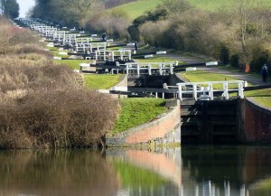 Caen hill locks