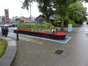 Barnoldwick flower bed